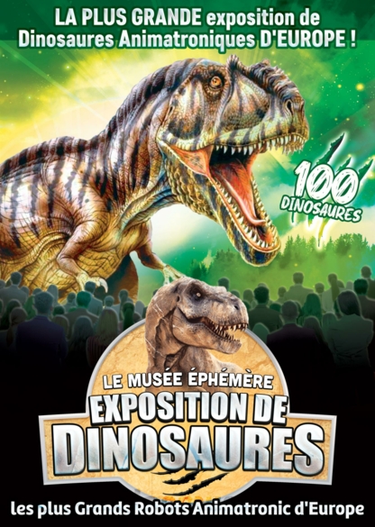 Exposition de dinosaures