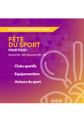 Fête du sport, pour tous